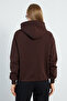 3 Threaded Stopper Hooded Oversized Sweatshirt - 8