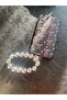Silver Beaded Phone Charm - 3