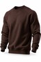 . Men's Crew Neck Sports Sweatshirt Basic Daily Comfortable Cotton Long Sleeve Sweatshirt