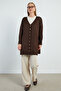 V-Neck Cardigan with Sleeve Button Detail - 4
