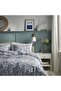Paisley Print Duvet Cover and 2 Pillowcases Set, Blue/White, 240x220/50x80 cm - 2