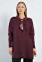 Fullamodest Scarf Jacquard Knitwear Tunic
