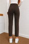 Maria Women's Brown High Waist Lycra Trendy Mom Jean - 3