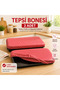 Elastic Oven Tray Cover Red Gingham Cotton & Tray Protector Kitchen Cover 2 Pieces