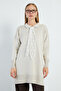 Fullamodest Lace Scarf Knitwear Tunic - 3