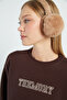 3 Thread Themory Embroidered Oversize Sweatshirt - 5