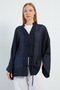 Wide Sleeve Oversize Transparent Kimono - 5