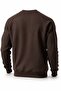 . Men's Crew Neck Sports Sweatshirt Basic Daily Comfortable Cotton Long Sleeve Sweatshirt - 2