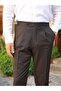 Modern Fit High Waist Buckle Trousers - 7