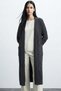 Arval Soft Textured Comfortable Fit Low Long Sleeve Jacquard Hair Braided Knitwear Women's Cardigan & Jacket & Hijab Cardigan - Black - 3