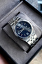 Original Men's Wristwatch Waterproof Steel Band Gift with Box - 2