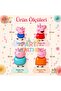 Peppa Pig & George Themed 2-Year-Old - 7-Piece Foil Balloon Set Peppa Pig & George Pig & Mommy Pig & Daddy Pig Balloon Set - 6