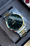 Original Men's Wristwatch Waterproof Steel Band Gift with Box - 3