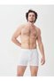 3-Pack Deal Product! Men's Combed Cotton Towel Waist Boxer 100% Cotton Mixed Color - 3