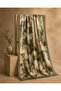 Green Floral Patterned Rectangular Shawl – Elegant Hijab Shawl with Soft Texture - 3