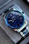 Original Men's Wristwatch Waterproof Steel Band Gift with Box