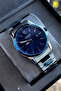 Original Men's Wristwatch Waterproof Steel Band Gift with Box - 3