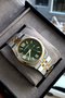 Original Men's Wristwatch Waterproof Steel Band Gift with Box - 2
