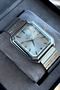 Original Men's Wristwatch Waterproof Steel Band Gift with Box