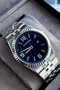 Original Men's Wristwatch Waterproof Steel Band Gift with Box - 3