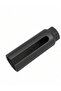 22mm Oxygen Sensor Wrench Lambda Sensor Removal Tool 1/2" Square End Slotted Socket 90mm (Black) - 4