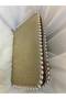 Pearl Detailed Glittery Gold Mini Chain Bag - 3