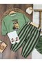 Striped Pants Capibara Printed Sweatshirt with Socks Seasonal 3-Piece Baby Boy/Child Set