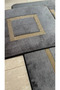 Milano Non-Slip, Soft, Absorbent 2-Piece Premium Stone Detailed Bath Mat Set - 2