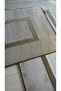 Milano Non-Slip, Soft, Absorbent 2-Piece Premium Stone Detailed Bath Mat Set - 2