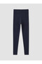 Özmarka New Season Navy Blue Girls' Tights - 3
