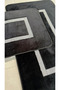 Milano Non-Slip, Soft, Absorbent 2-Piece Premium Stone Detailed Bath Mat Set - 2