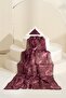 Digital Crinkled Textured Bamboo Shawl Herakleia - 2