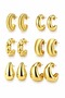Multiple (6-Piece) Earring Set