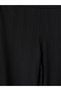 Ozmarka New Season Black Girls' Ribbed Spanish Leggings - 2