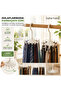 2-Pack of 20 Hooks 360 °   Rotating Jewelry and Accessory Hanger Necklace Tie Belt Scarf Organizer