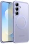 حافظة مغناطيسية لهاتف سامسونج جالاكسي S25 ألترا، لون رمادي تيتانيوم