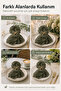 Bohemian Dinner Napkin Set of 6 for Special Occasions – 40×40 cm - 5
