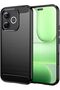 Compatible Case for Honor 600 Lite 5g 5g, Carbon Fiber and Polyurethane Protective Soft Case