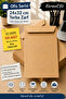 24X32 cm 90 Gr Kraft Bag Envelope 100 Pieces |   Office Set Options