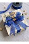2.5 cm Cobalt Blue Chiffon Ribbon 9 Meters – Decorative Ribbon for Decoration and Gift Wrapping - 3