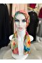 Scarf Bonnet Cotton Fabric Does Not Slip, Ready to Wear, Has a Tie at the Back - 4