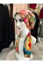 Scarf Bonnet Cotton Fabric Does Not Slip, Ready to Wear, Has a Tie at the Back - 5