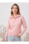 Half Zipper Turtleneck Sweater