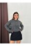 Women's Buttoned Knitwear Cardigan Oversize Soft Textured Knitted Sweater - 4