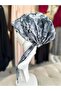 Scarf Bonnet Cotton Fabric Does Not Slip, Ready to Wear, Has a Tie at the Back - 2