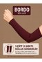 Burgundy Lycra Flexible Combed Cotton Multi-Purpose Sleeve Cover