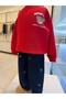 Children's Unisex Teddy Embroidered Balloon Jean Pants - 6