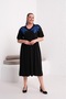 Viscose Dress with Embroidery Detail