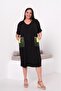 Crystal Fabric Oversize Dress with Pocket Detail - 2