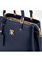 Women's Large Size Shoulder Bag with Multiple Zipper Compartments - 4